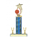 Trophies - #Basketball Shooting Star Spinner E Style Trophy